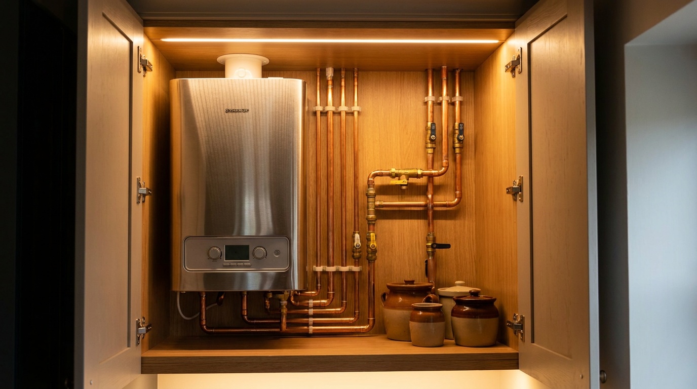 Heat pump boilers