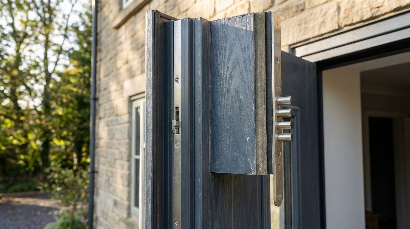 Composite front doors