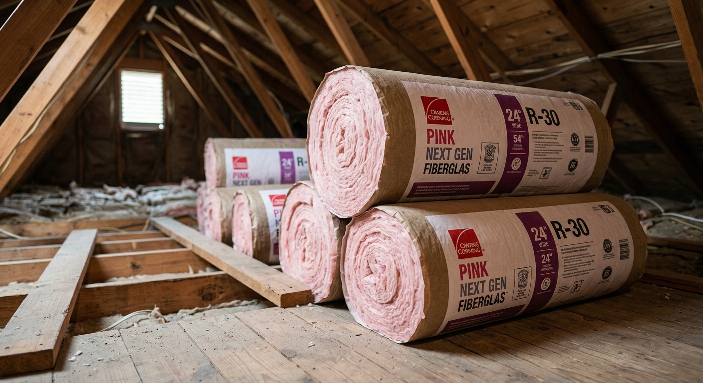 Home insulation upgrades